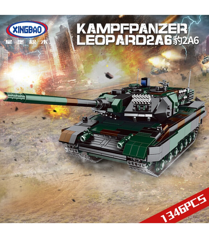 XINGBAO 06040 Kampfpanzer Leopard 2A6 Tank Building Bricks Toy Set