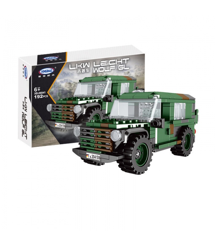 XINGBAO 06041 LKW Leicht Wolf GL Panzerbausteine Spielzeugset