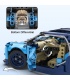 CaDA C61028 Blue Phantom High-tech Famous Racing Car Building Blocks Toy Set