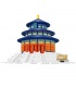 WANGE The Temple Of Heaven Of BEIJING 5222 Building Blocks Toy Set
