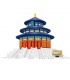 WANGE The Temple Of Heaven Of Beijing 5222 Building Blocks Toy Set