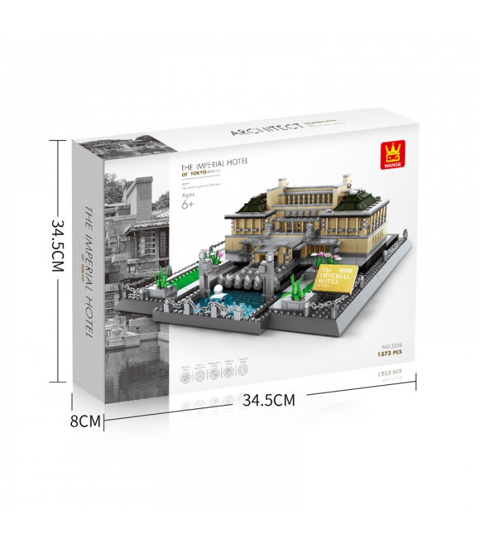 WANGE Architektur Tokyo Hotel Modell 5226 Bausteine Spielzeugset