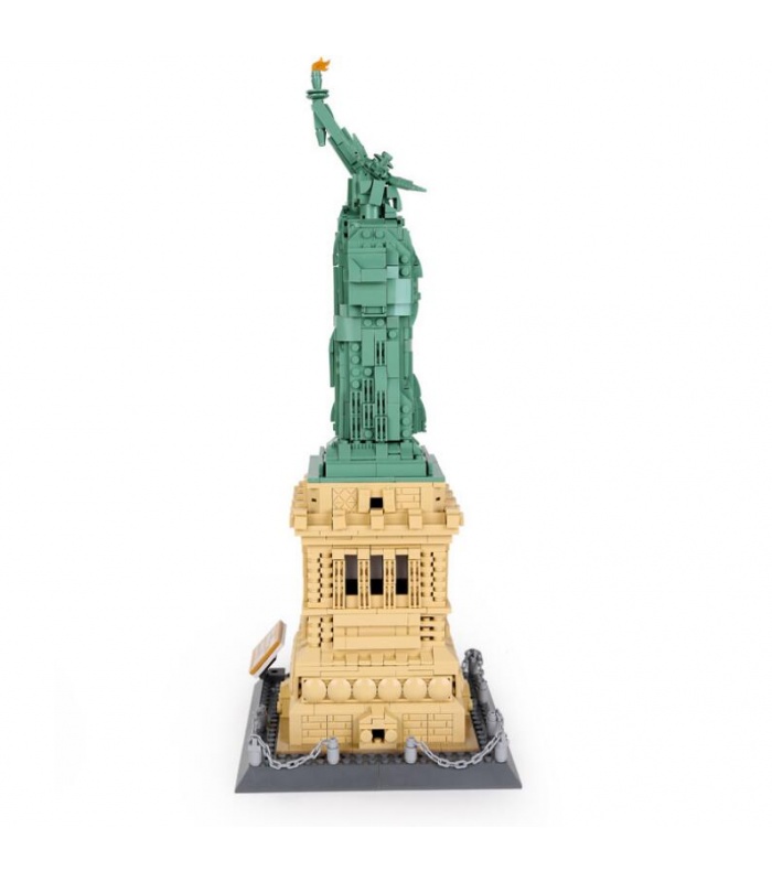 WANGE World Architecture Freiheitsstatue Modell 5227 Bausteine Spielzeugset