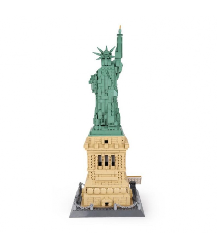 WANGE世界の建築の自由の女神像モデル5227ビルブロック玩具セット