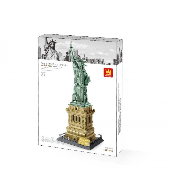 WANGE World Architecture Freiheitsstatue Modell 5227 Bausteine Spielzeugset