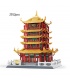 WANGE China Wuhan Gelber Kranturm 6214 Bausteine Spielzeugset