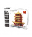 WANGE China Wuhan Yellow Crane Tower 6214 Building Blocks Toy Set