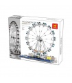 WANGE Das London Eye Riesenrad Modell 6215 Bausteine Spielzeugset