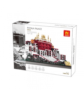 Модель WANGE Тибете Дворец Потала 6217 строительные блоки набор игрушек