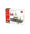 WANGE Santa Claus Office Christmas Tree Model 6218 Building Blocks Toy Set