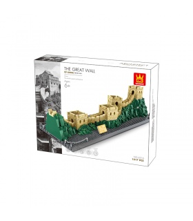 WANGE 중국 만리장성 6216 빌딩 블록 장난감 세트