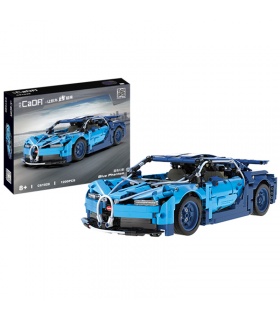 CaDA C61028 Blue Phantom de Alta tecnología Famoso Coche de Carreras de Bloques de Construcción de Juguete Set