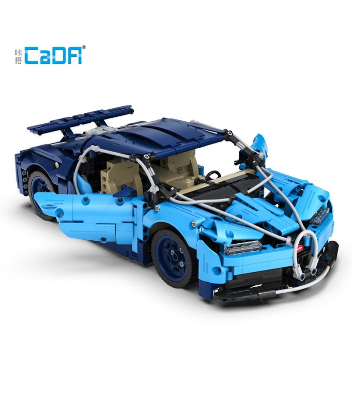 CaDA C61028 블루 팬텀 하이테크 유명 레이싱 카 빌딩 블록 장난감 세트