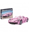 CaDA C61029 Pink Holiday Famous Racing Building Block Toy Set