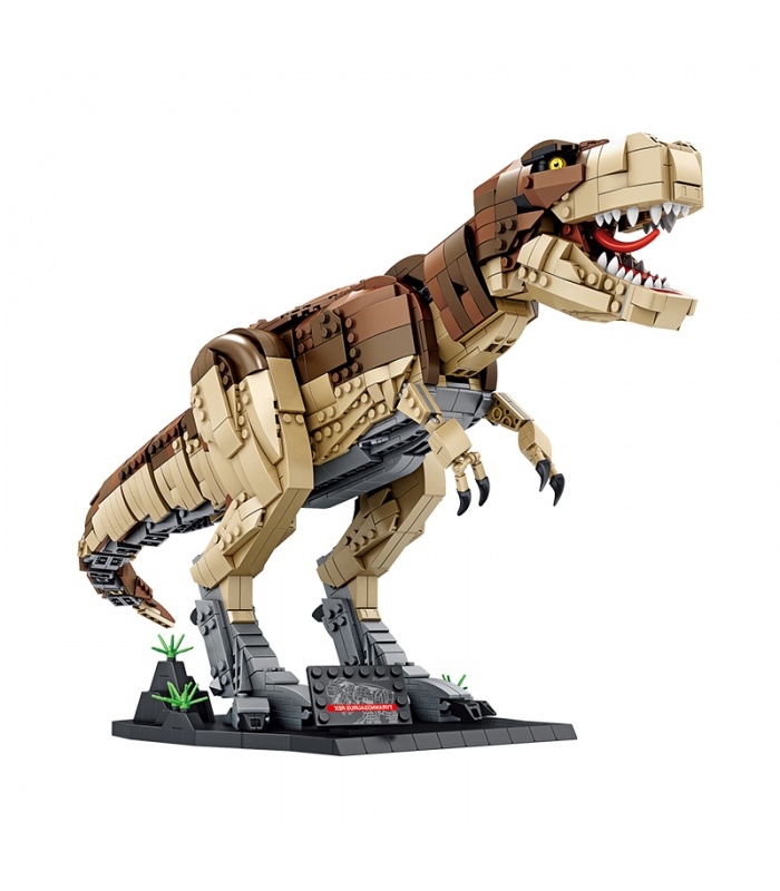 PANLOS 611001 Mundo de los Dinosaurios Mejor Depredador Tyrannosaurus Bloques de Construcción de Juguete Set