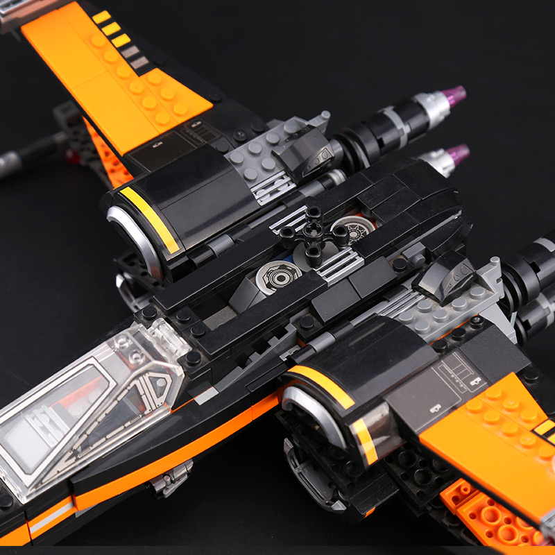 CUSTOM 05004 Poes X-Wing Fighter Building Bricks Set