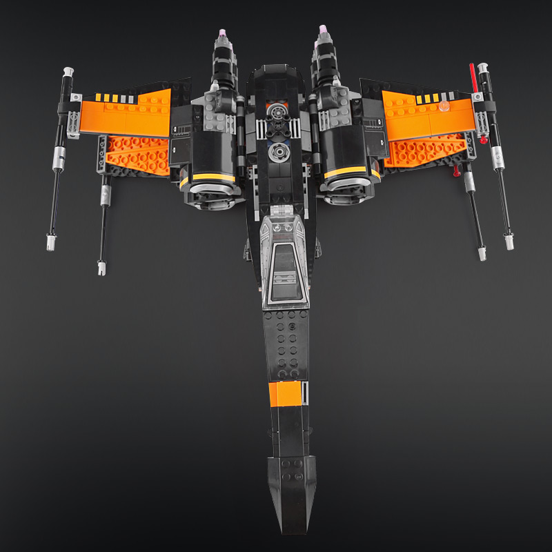 CUSTOM 05004 Poes X-Wing Fighter Building Bricks Set