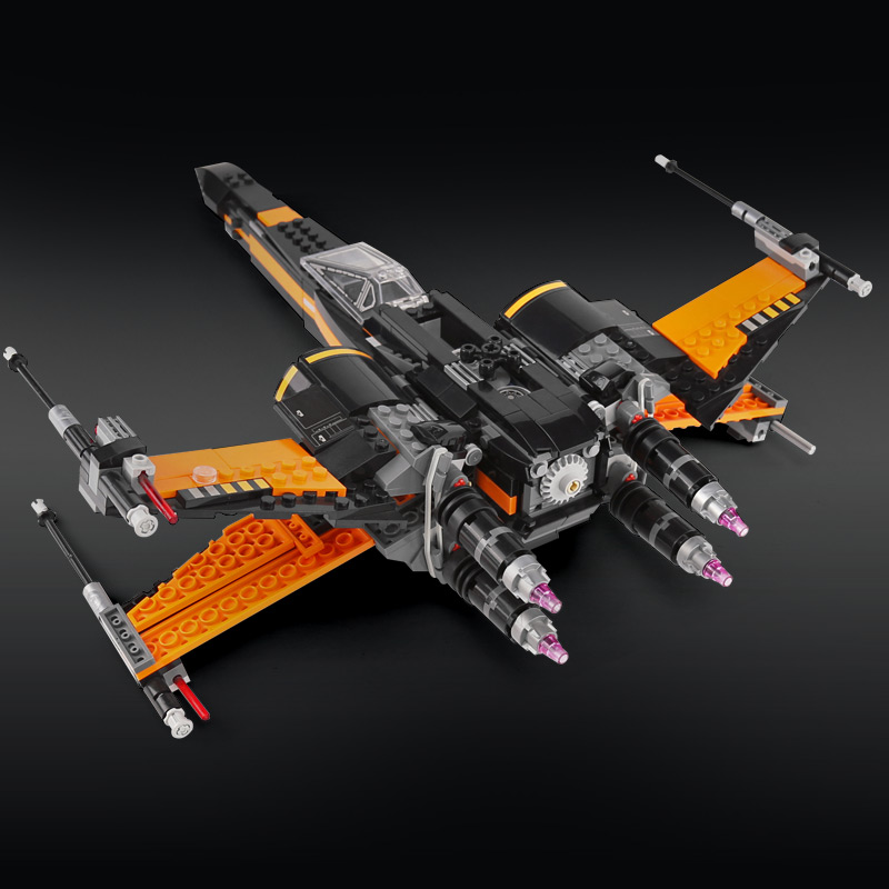 CUSTOM 05004 Poes X-Wing Fighter Building Bricks Set