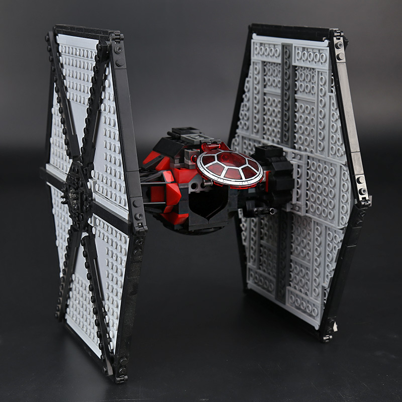 CUSTOM 05005 First Order Special Forces TIE Fighter Building Bricks Set