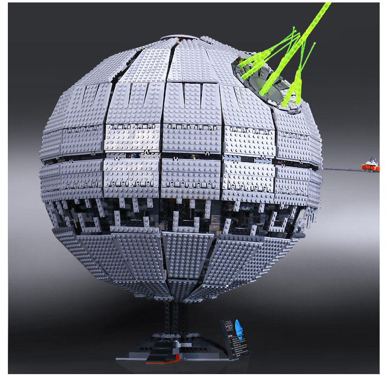 BENUTZERDEFINIERTE 05026 Bausteine Spielzeug Star Wars UCS Darth Star II Baustein-Sets