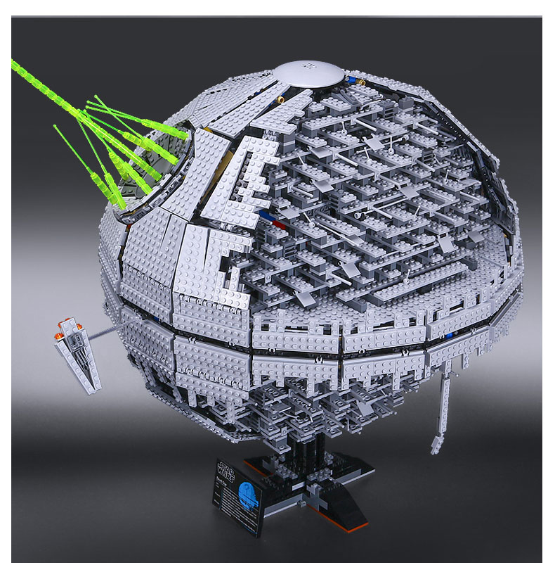 BENUTZERDEFINIERTE 05026 Bausteine Spielzeug Star Wars UCS Darth Star II Baustein-Sets