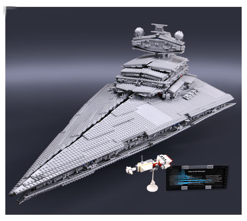 BENUTZERDEFINIERTE 05027 Bausteine Spielzeug Imperial Star Destroyer Bausteinsets