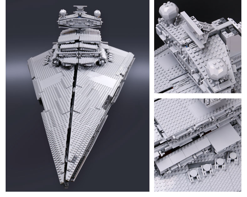 BENUTZERDEFINIERTE 05027 Bausteine Spielzeug Imperial Star Destroyer Bausteinsets