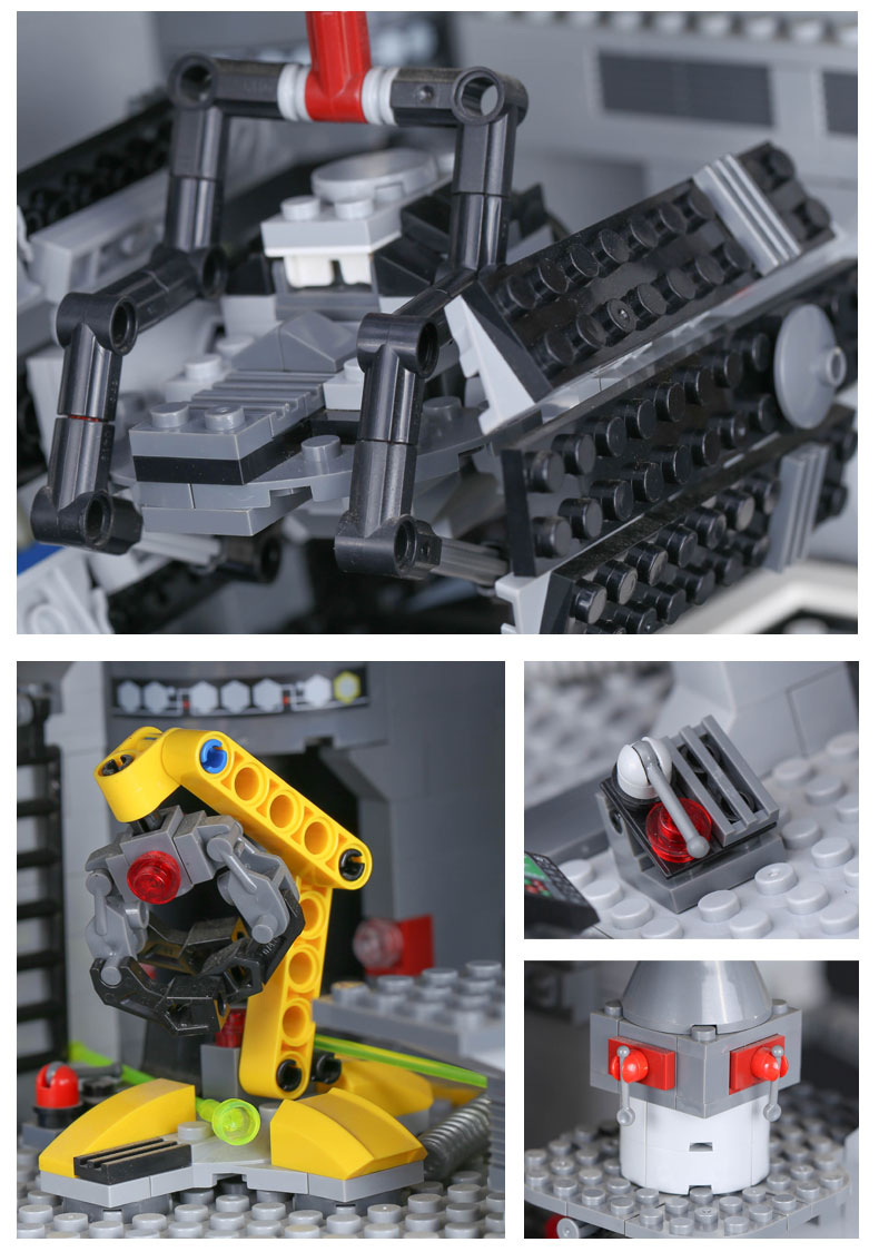 CUSTOM 05035 빌딩 블록 완구 UCS 다스 스타 빌딩 브릭 세트