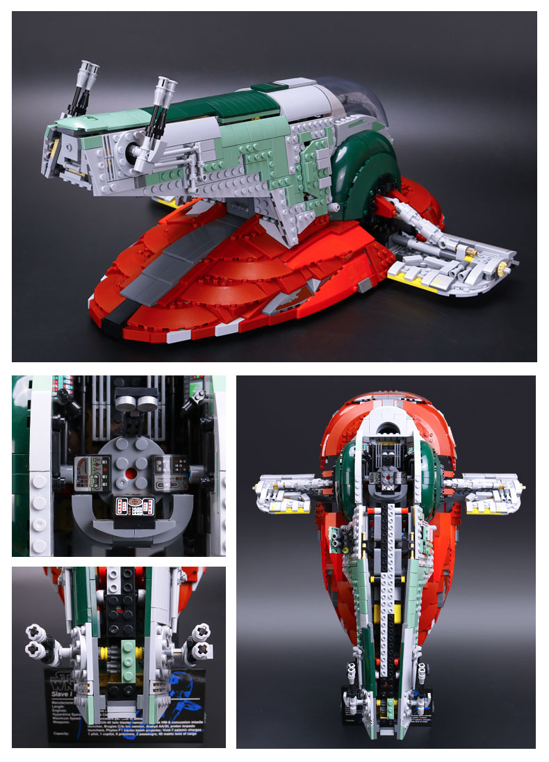 LEPIN_05037_Building_Blocks_Toys_Star_Wars_UCS_Slave_I_Building_Brick_Sets