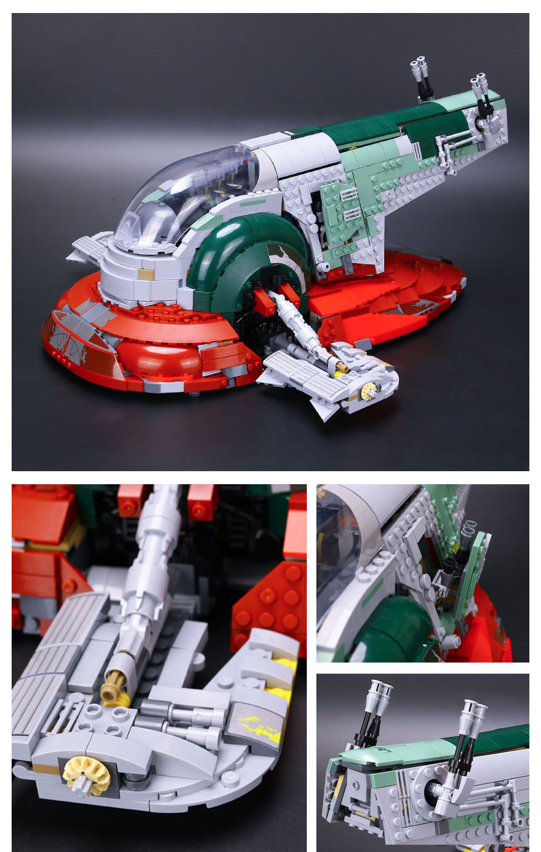 LEPIN_05037_Building_Blocks_Toys_Star_Wars_UCS_Slave_I_Building_Brick_Sets