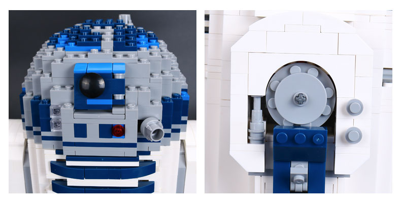 CUSTOM 05043 Building Blocks Toys Star Wars R2-D2 Building Brick Sets