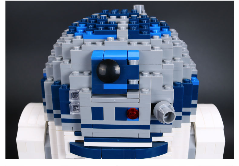 CUSTOM 05043 빌딩 블록 장난감 스타워즈 R2-D2 빌딩 브릭 세트