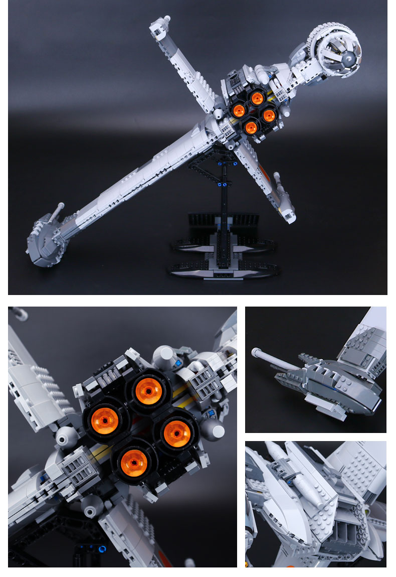 CUSTOM 05045 Building Blocks Star Wars B-Wing Starfighter Building Brick Sets