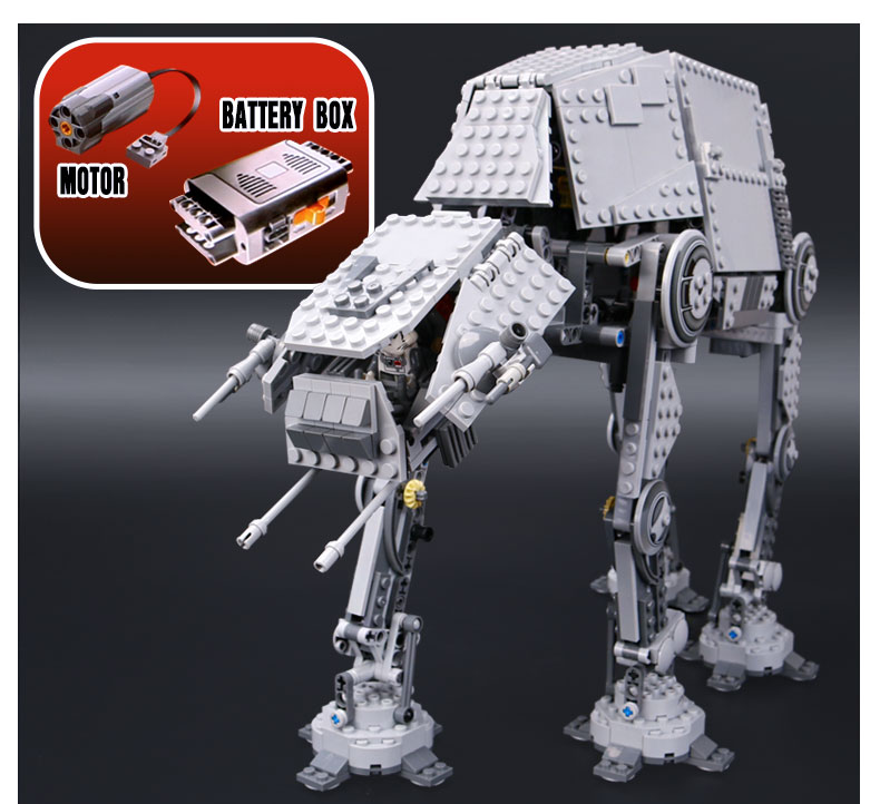 CUSTOM 05050 Building Blocks Motorised Walking AT-AT Building Brick Sets