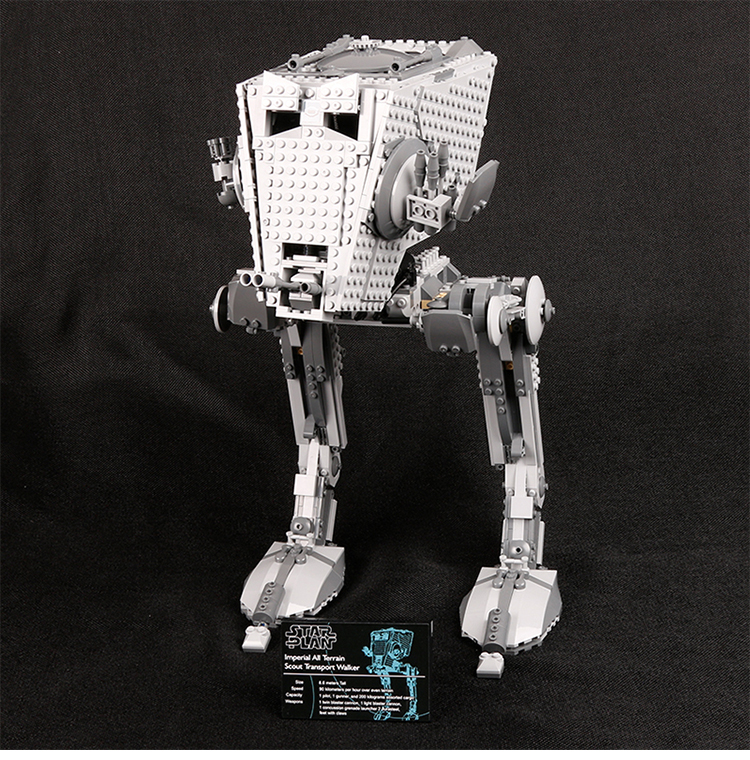 CUSTOM 05052 Building Blocks Star Wars Imperial AT-ST Building Brick Sets