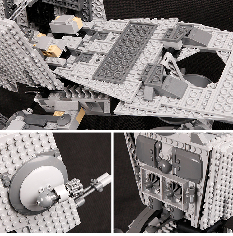 CUSTOM 05052 Building Blocks Star Wars Imperial AT-ST Building Brick Sets