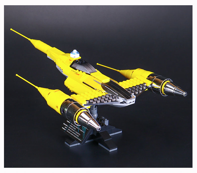 CUSTOM 05060 빌딩 블록 스타워즈 스페셜 에디션 Naboo Starfighter 빌딩 브릭 세트