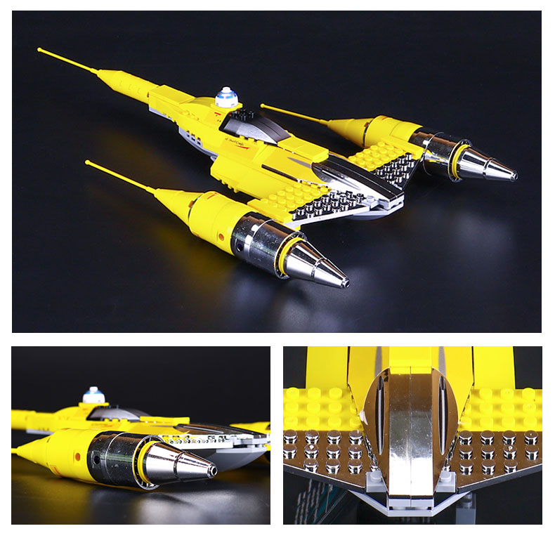 CUSTOM 05060 빌딩 블록 스타워즈 스페셜 에디션 Naboo Starfighter 빌딩 브릭 세트