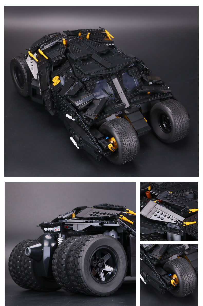 CUSTOM 07060 Bausteine Spielzeug Super Escort The Tumbler Building Brick Sets