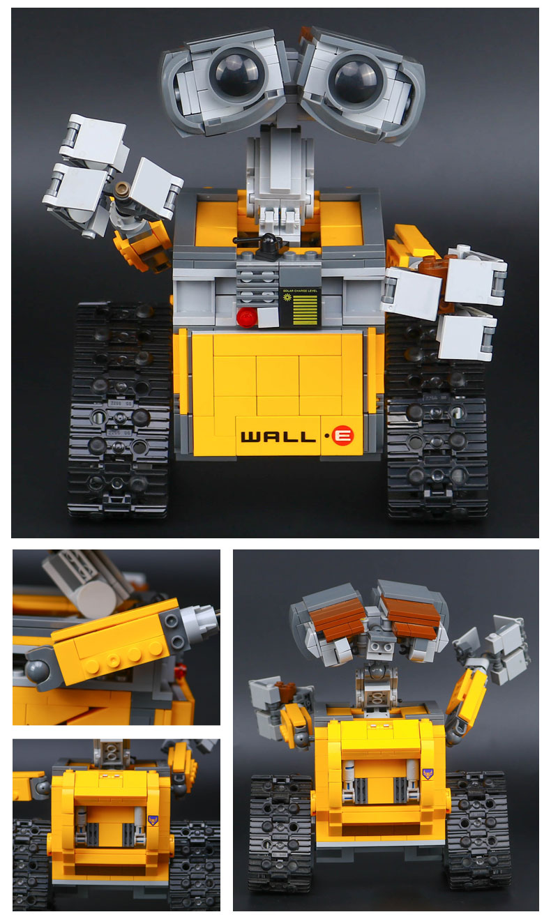 CUSTOM 16003 Building Blocks Toys Ideas WALL E Building Brick Sets