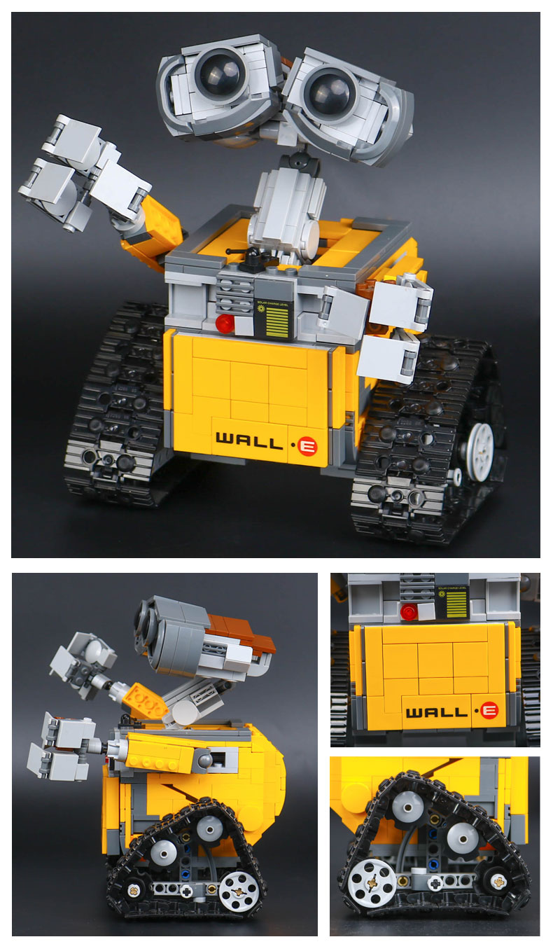 CUSTOM 16003 Building Blocks Toys Ideas WALL E Building Brick Sets