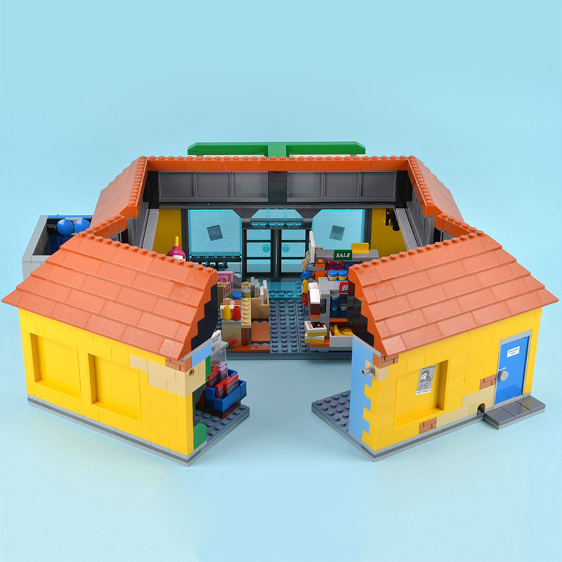 CUSTOM 16004 Building Blocks The Simpsons Kwik-E-Mart Building Brick Sets