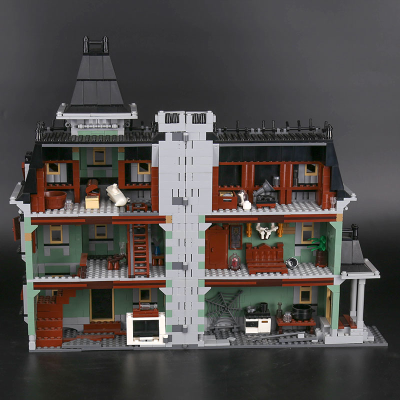 CUSTOM 16007 Bausteine Spielzeug Haunted House Building Brick Sets
