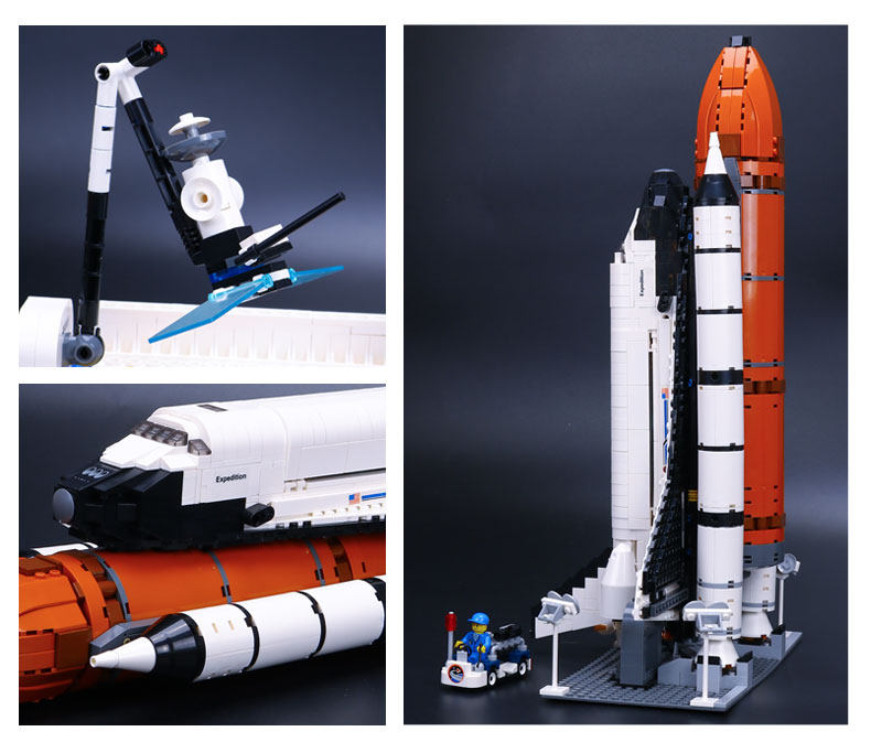 CUSTOM 16014 Building Blocks Toys Shuttle Expedition Building Brick Sets