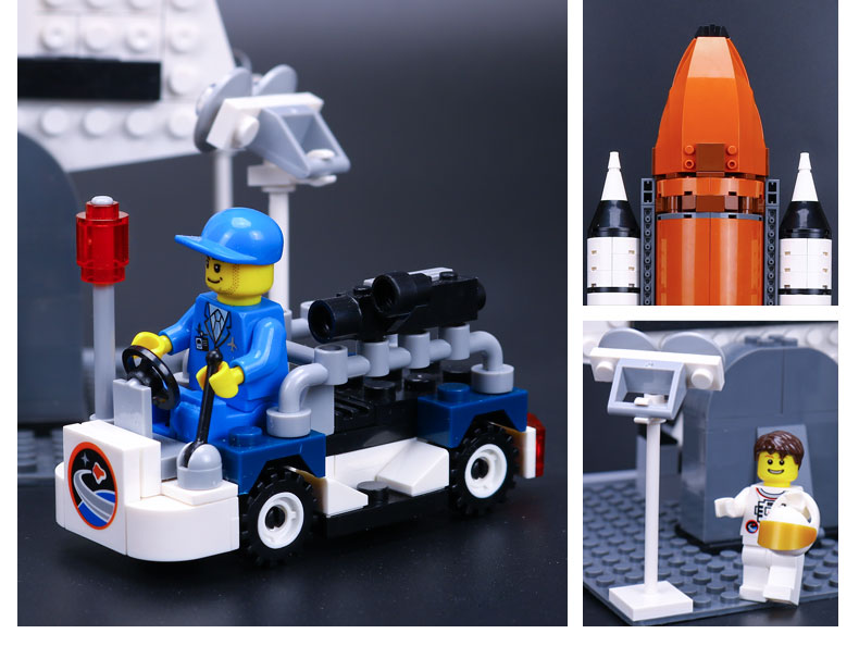 CUSTOM 16014 Building Blocks Toys Shuttle Expedition Building Brick Sets