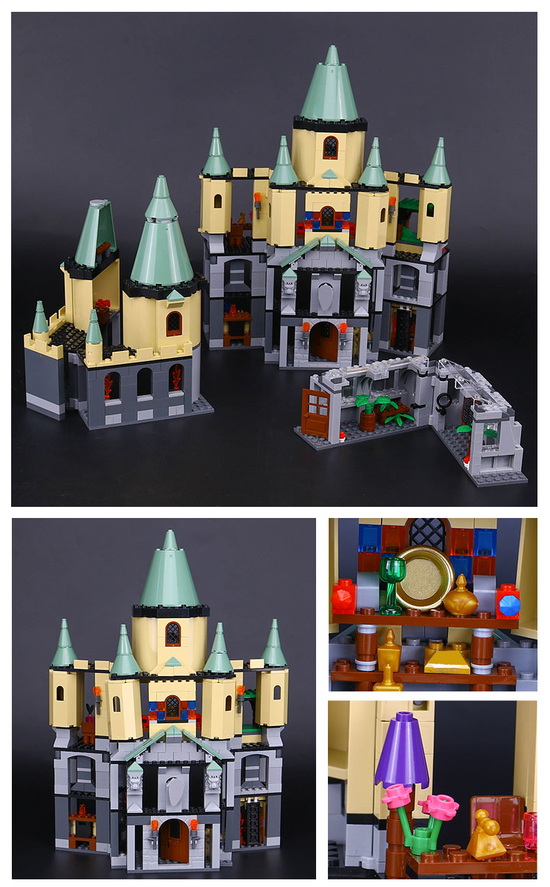 CUSTOM 16029 Building Blocks Toys Hogwarts Castle Building Brick Sets