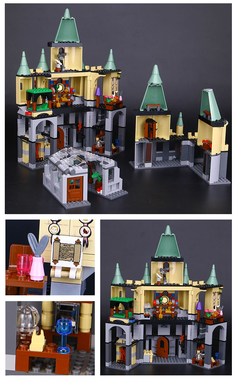 CUSTOM 16029 Building Blocks Toys Hogwarts Castle Building Brick Sets