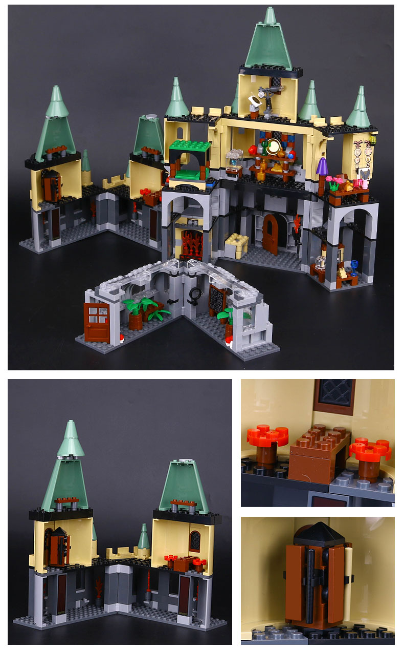 CUSTOM 16029 Building Blocks Toys Hogwarts Castle Building Brick Sets