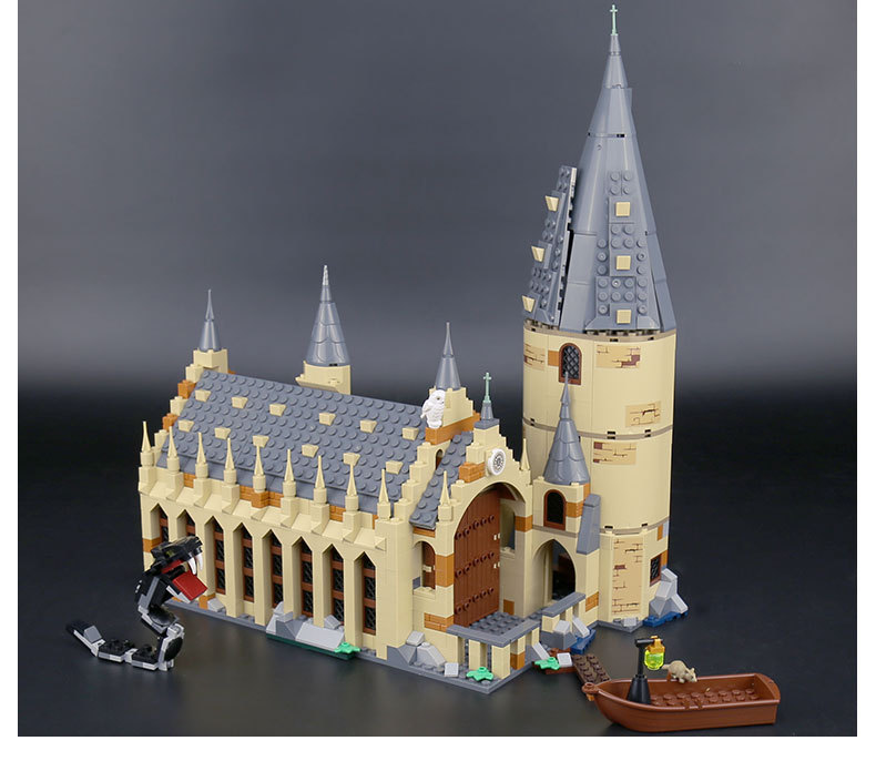 CUSTOM 16052 Hogwarts Great Hall Building Bricks Set