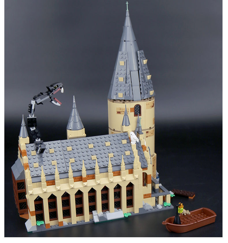 CUSTOM 16052 Hogwarts Great Hall Building Bricks Set